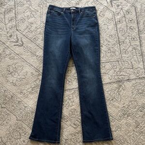 Sofia by Sofia Vergara Amaya Super High Rise Bootcut Dark Blue Jeans 12